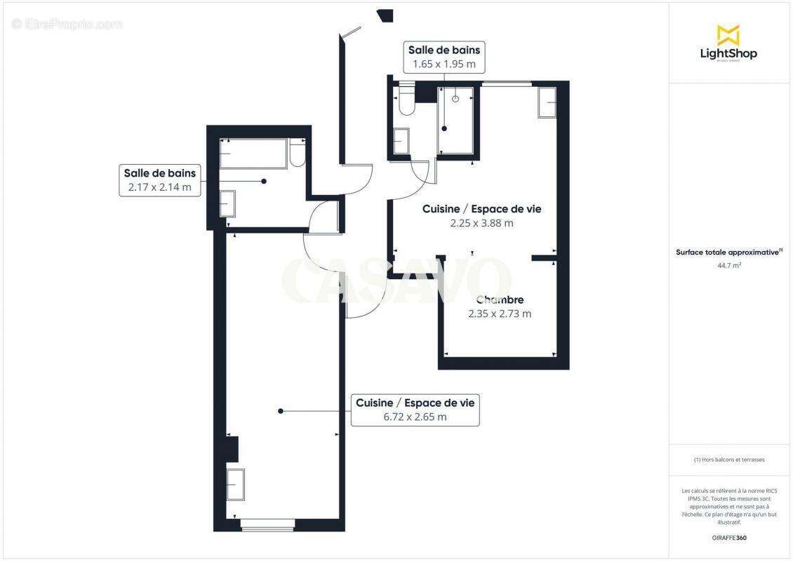 Appartement à LYON-9E