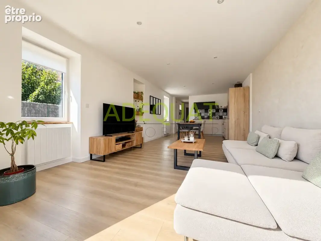 Exclusivité   cessieu   maison de village 110 m2 avec extérieur - photo 4