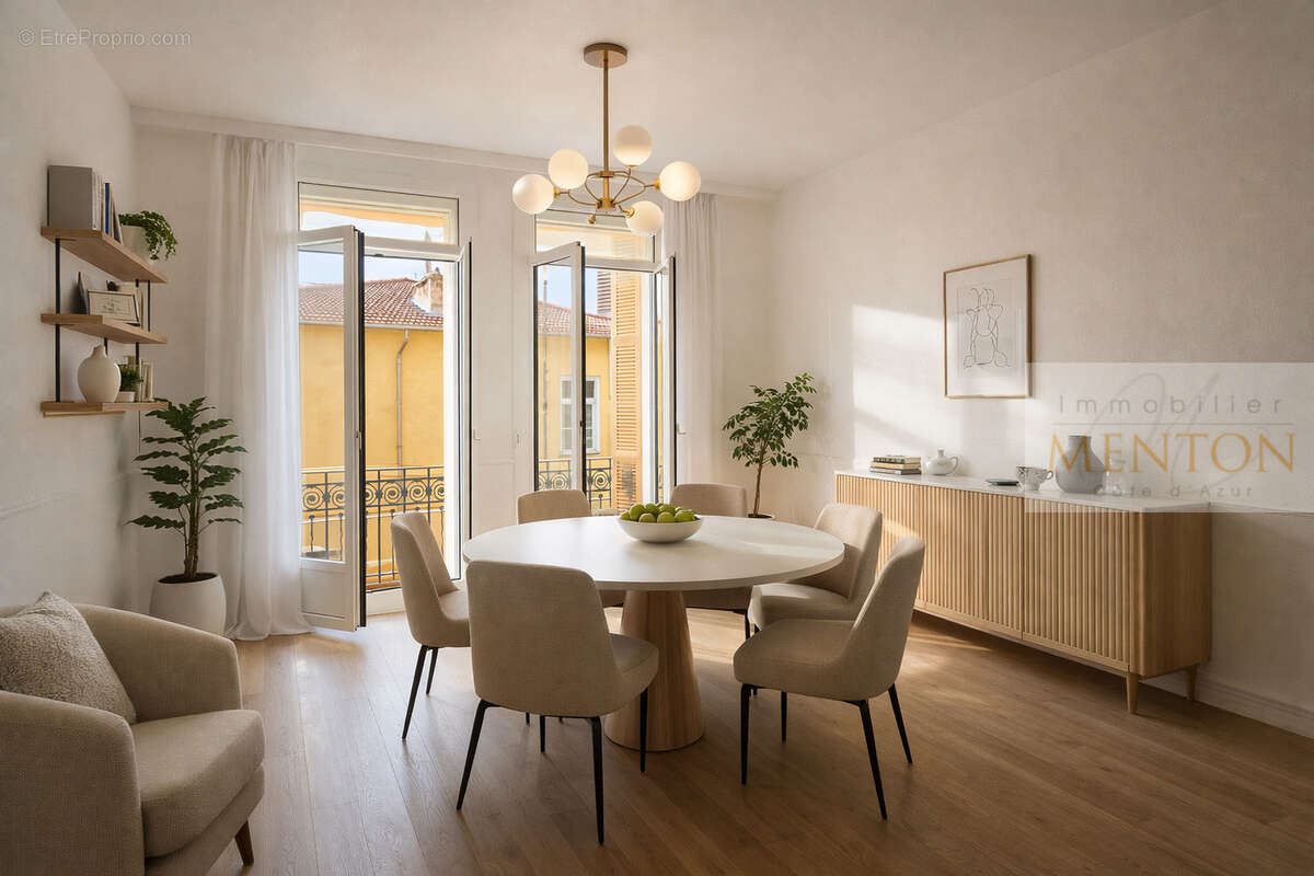 Appartement à MENTON