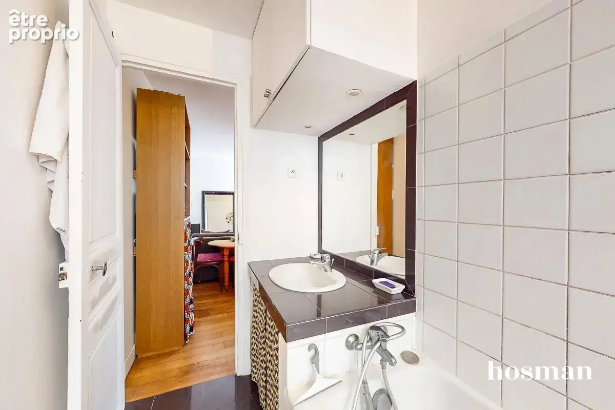 Appartement 2 pièces, calme, lumineux, de 35m² avec cave - Rue Custine, Paris - photo 12