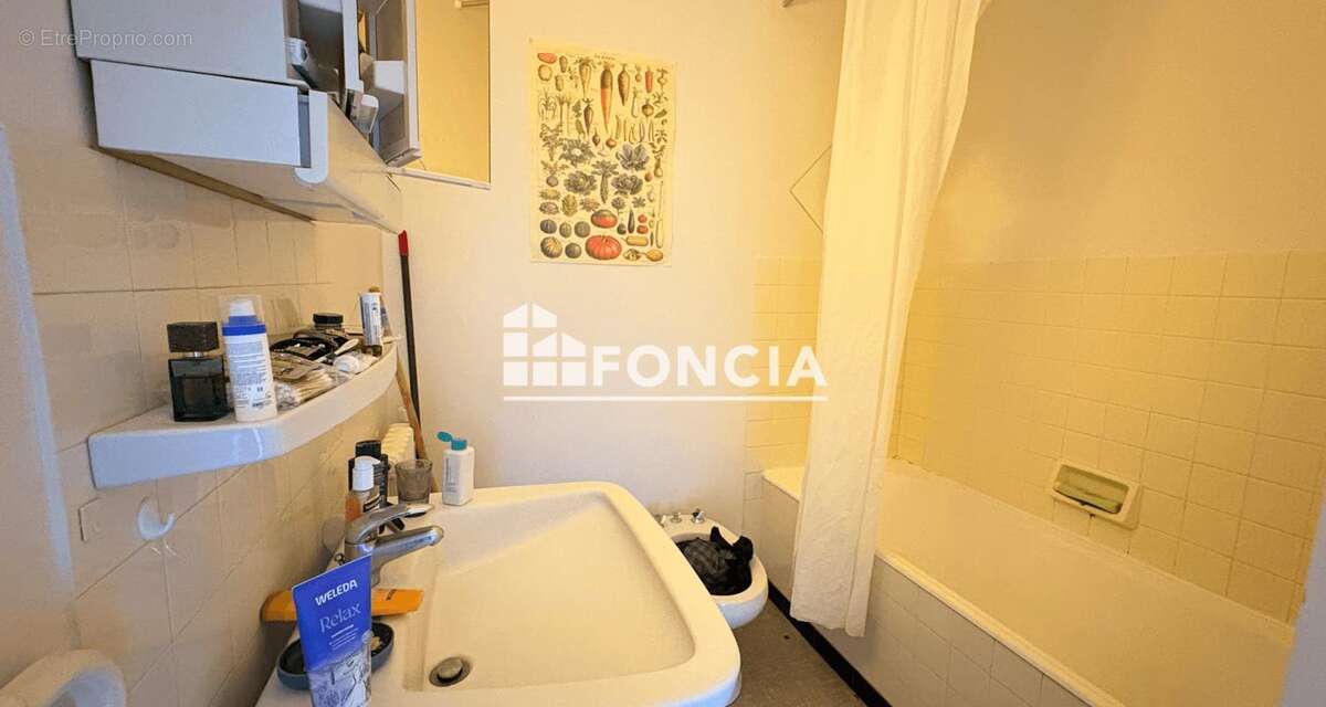 Exclusivite foncia quartier mellinet joli t1 de 33m2 avec parking libre de locataire - photo 6