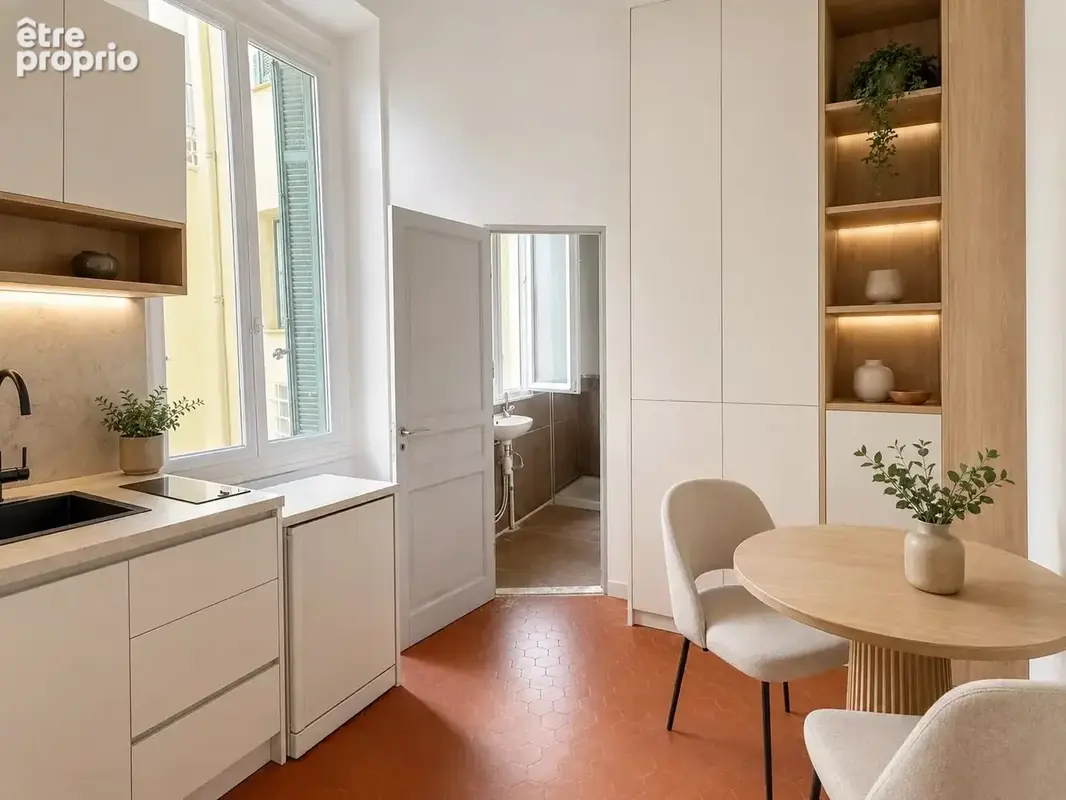 Cannes 300 m. palais : bourgeois a renover + jardin - photo 5