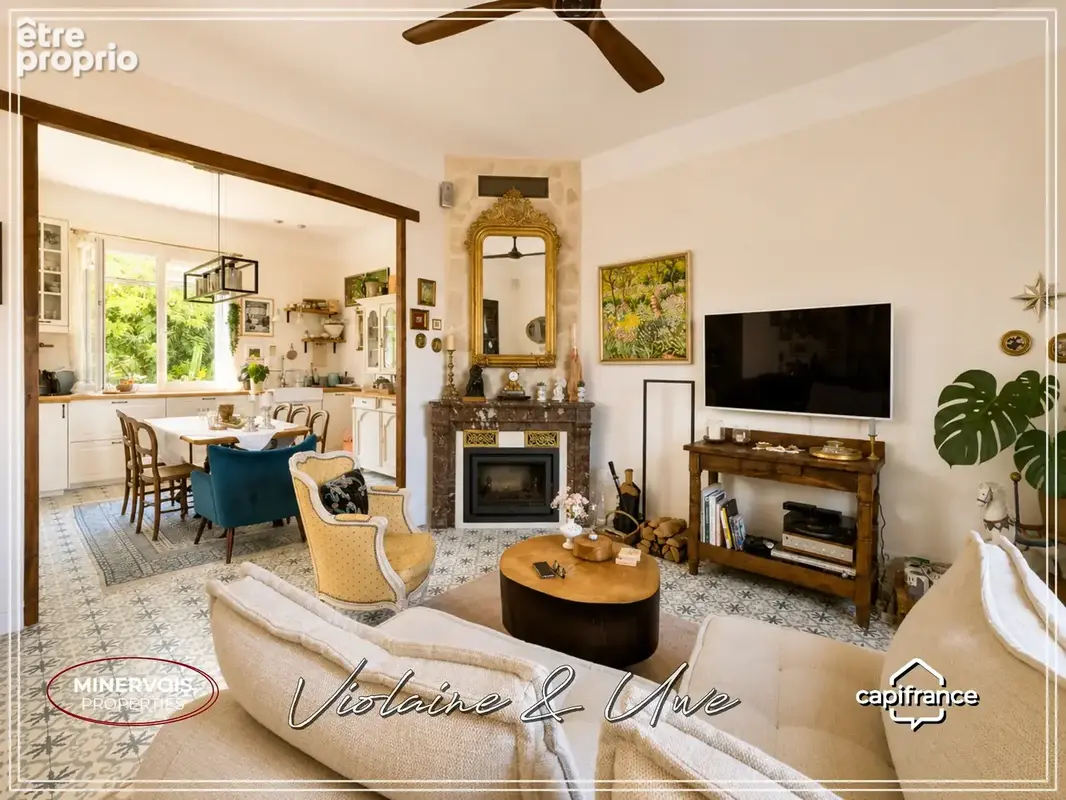 Maison de caractère rénovée avec jardin – villeneuve-lès-béziers - photo 14