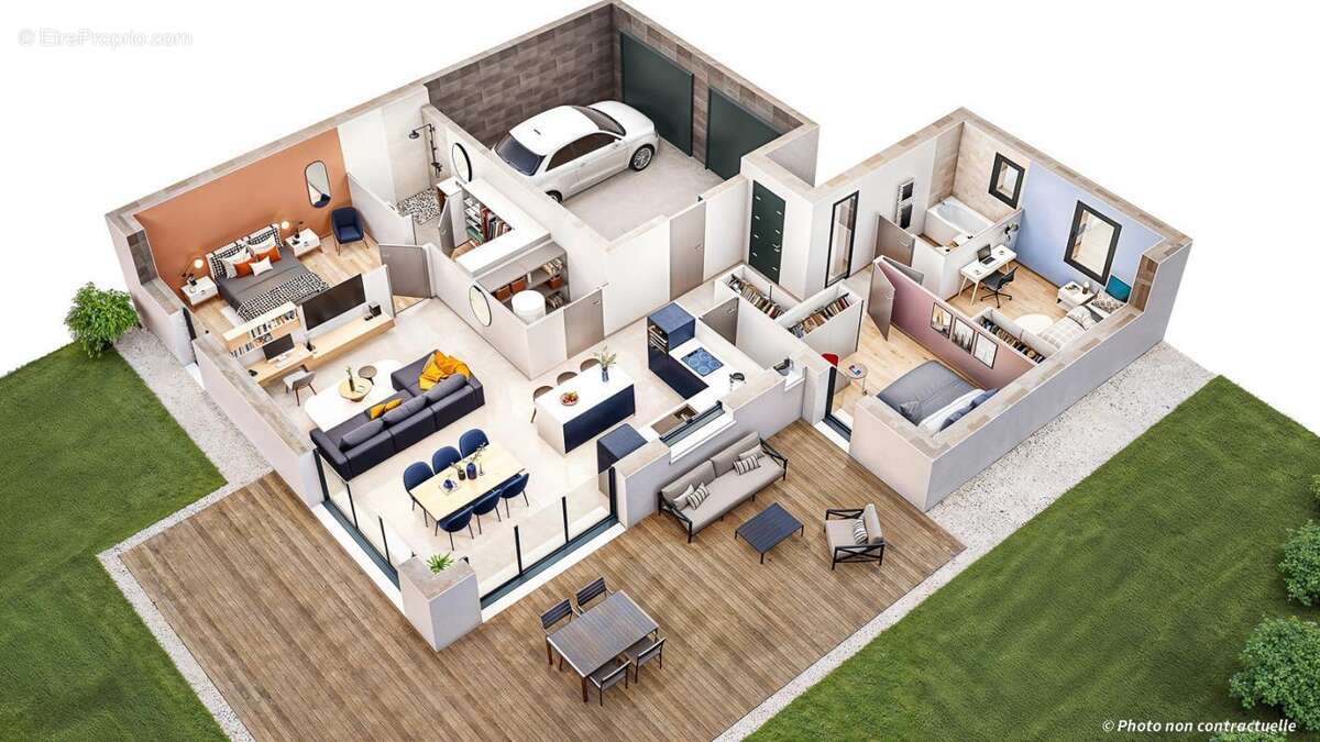 Maison 5 pièces 97 m2 - photo 5