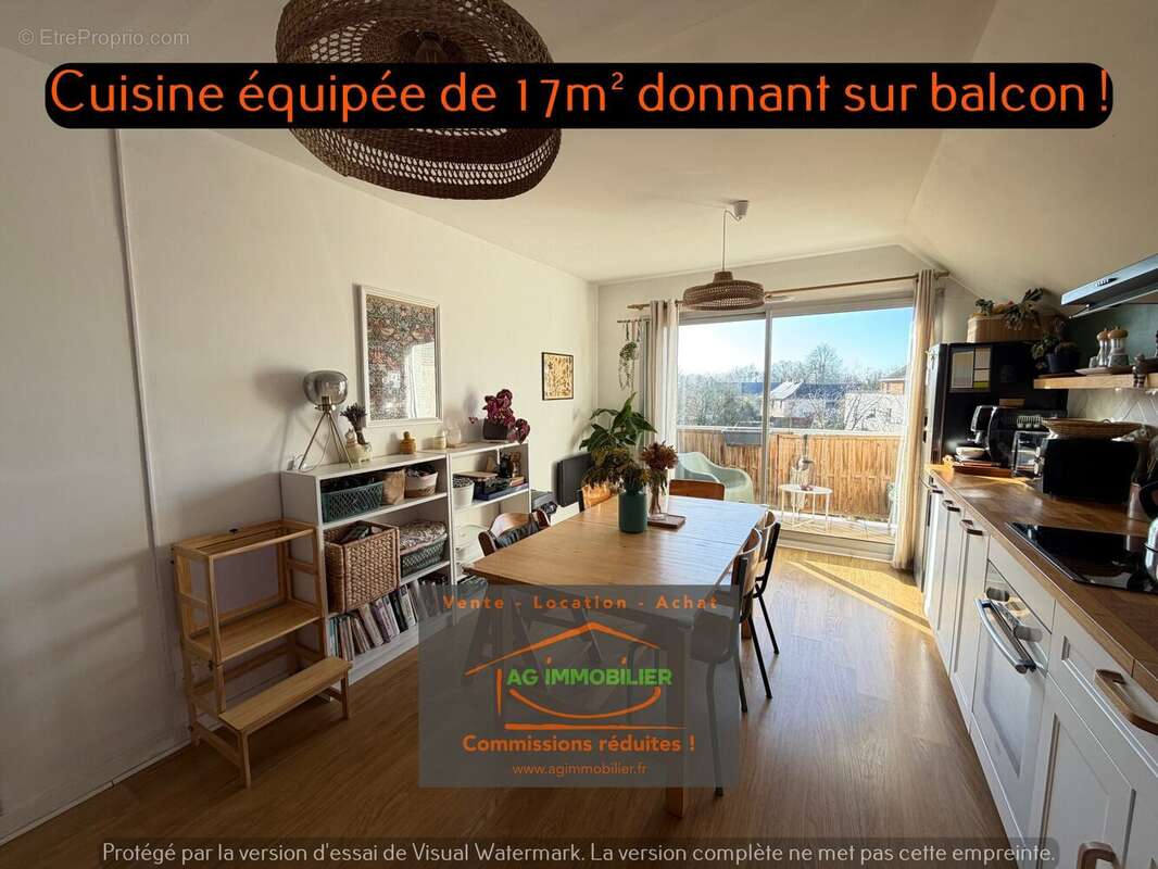 Appartement à VEZIN-LE-COQUET