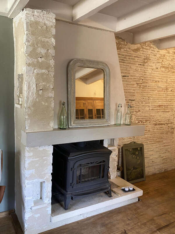 cheminee - Maison à AUBETERRE-SUR-DRONNE