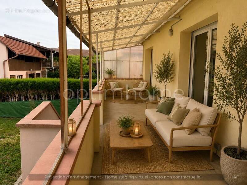Maison 3 pièces lumineuse avec terrasse couverte et jardin à ZINSWILLER - photo 12