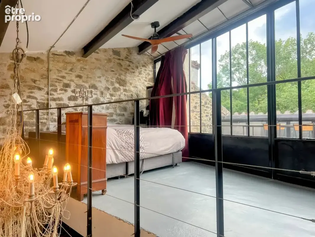 Près de Limoux, loft unique de style industriel dans un village pittoresque - photo 4