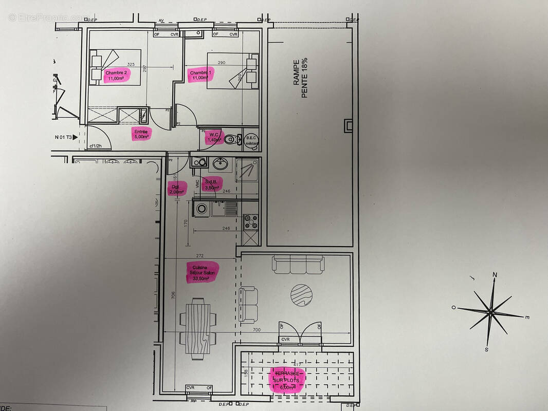 Appartement à ABBEVILLE