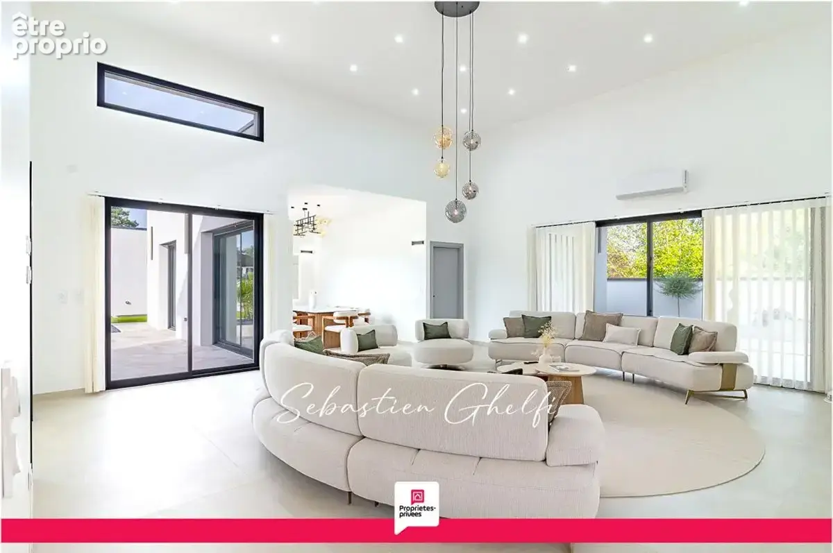 belle maison contemporaine avec 5 chambres-piscine-grand garage - photo 5