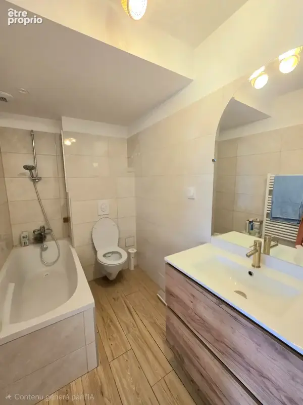 Appartement t1 en rez de jardin refait a neuf - photo 4