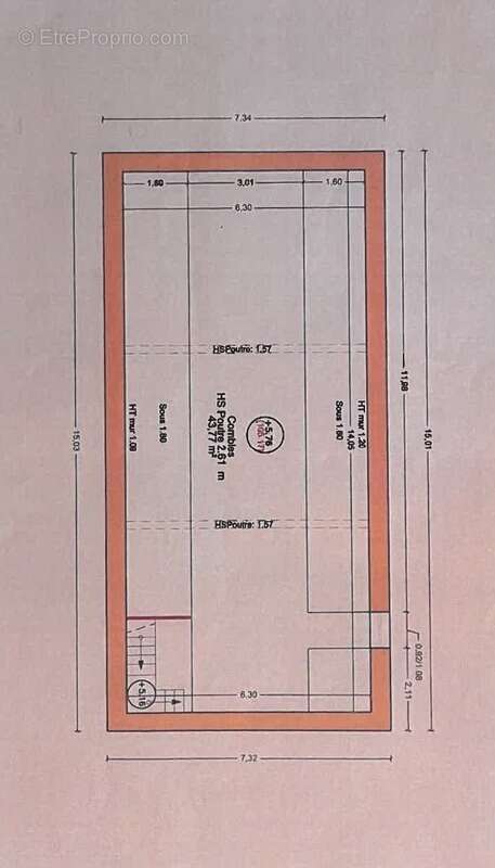 Appartement à HAUCOURT-MOULAINE