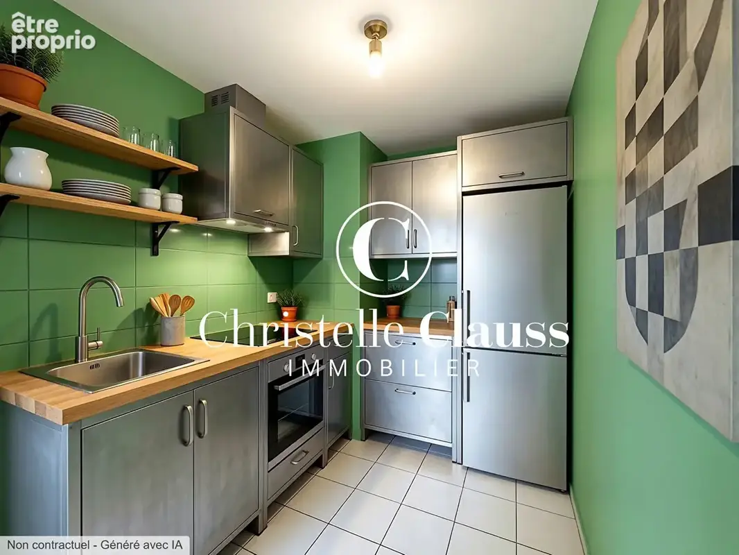 Appartement 2 pièces 42,46 m² - Terrasse & Jardin privatif 47 m² - photo 6