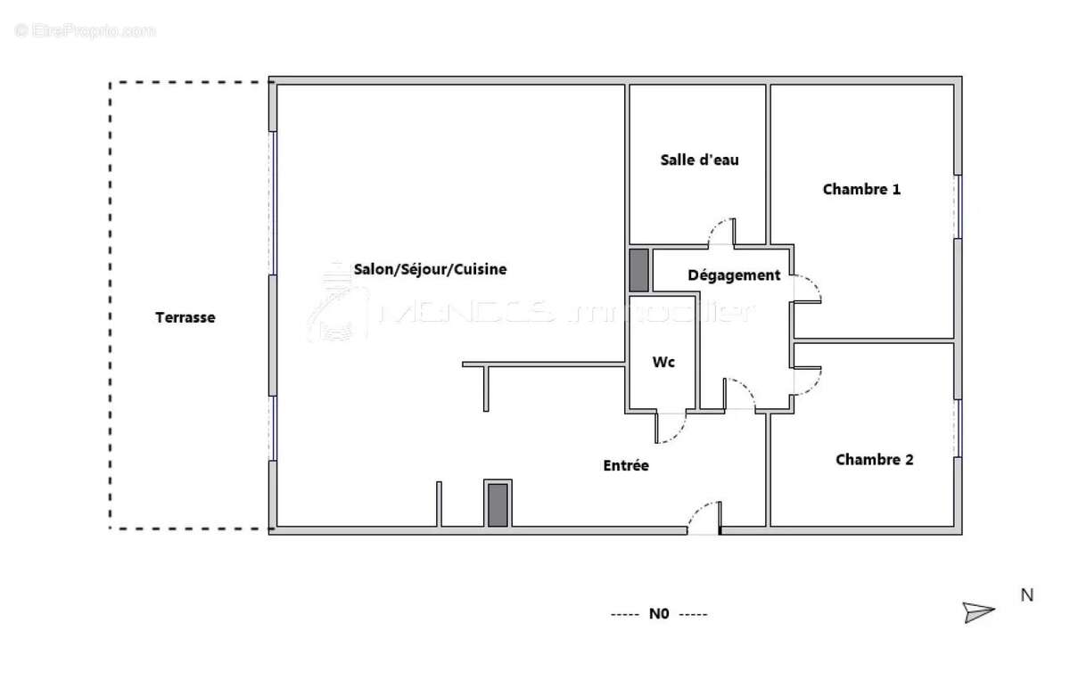 3/4 pieces calme absolu residence avec piscine eze - photo 13