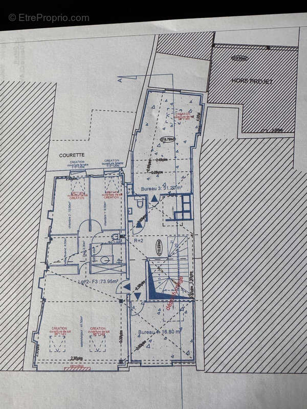 Grenoble hyper centre immeuble  permis accordé - photo 3