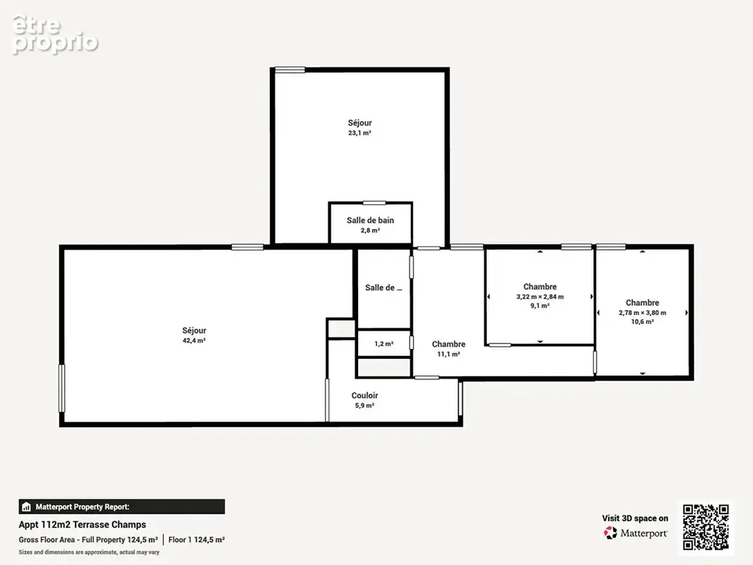 Appartement 4 pièce(s) 112 m2 avec immense terrasse! - photo 11