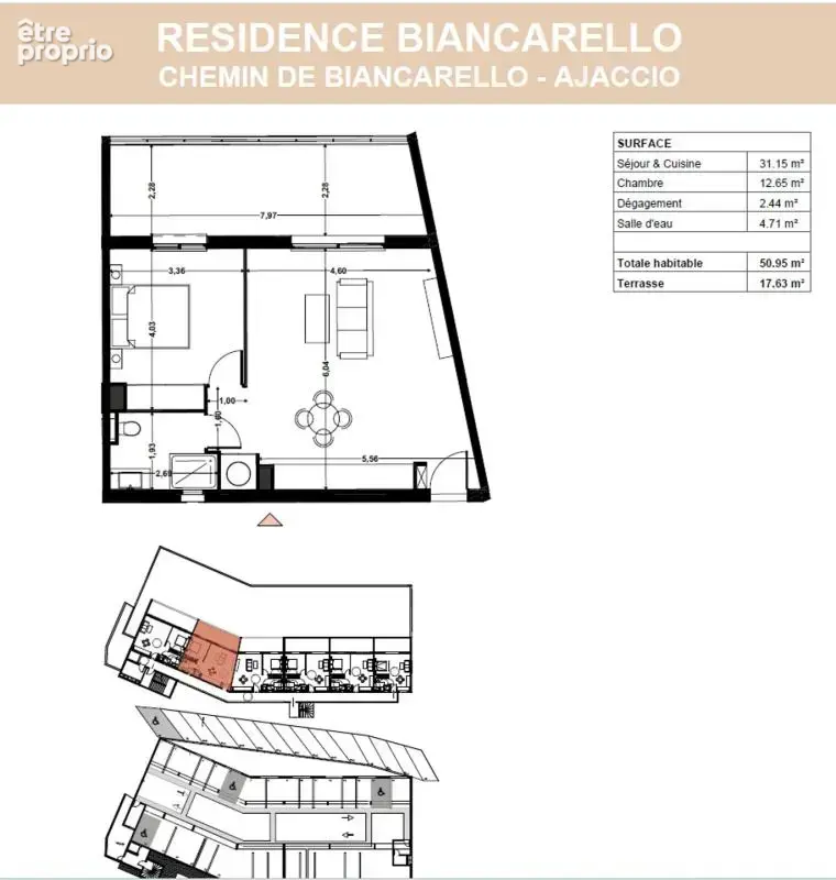 Appartement 2 pièces 50 m² à vendre à Ajaccio (20090) - photo 6