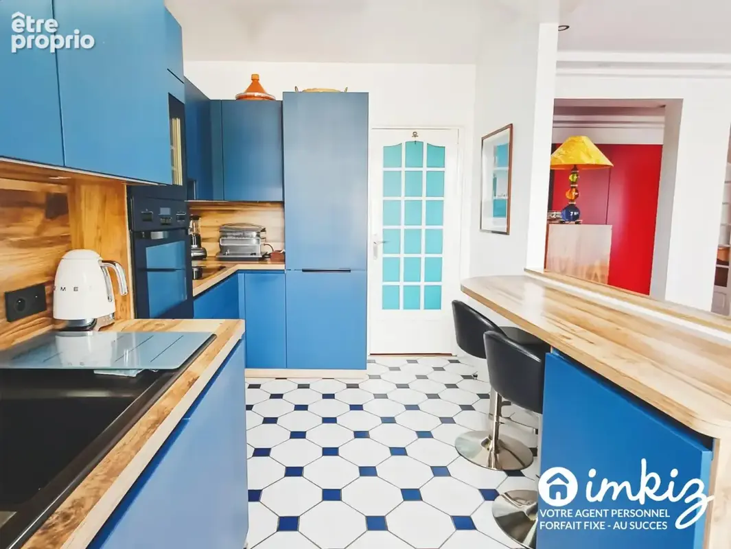 La Varenne-St-Hilaire- 74m2 traversant séjour 30m2 - photo 6
