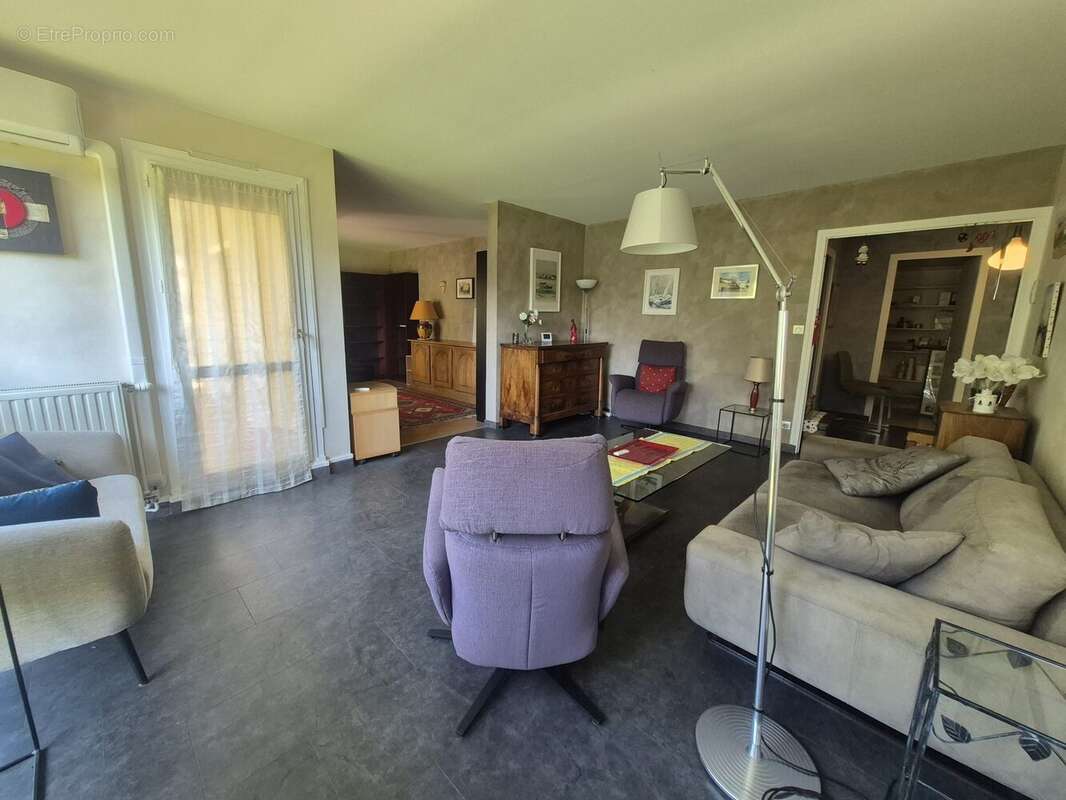 salon sejour - Appartement à SEYSSINET-PARISET