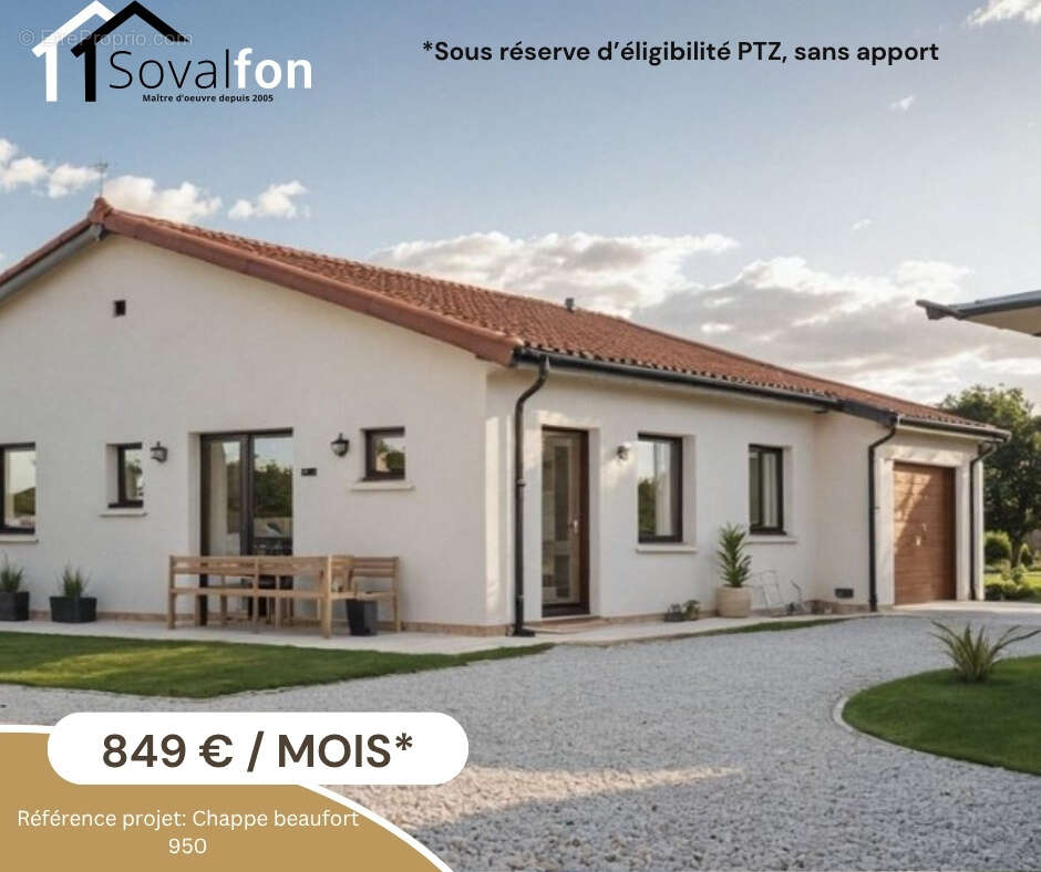 Maison à CHAPDES-BEAUFORT