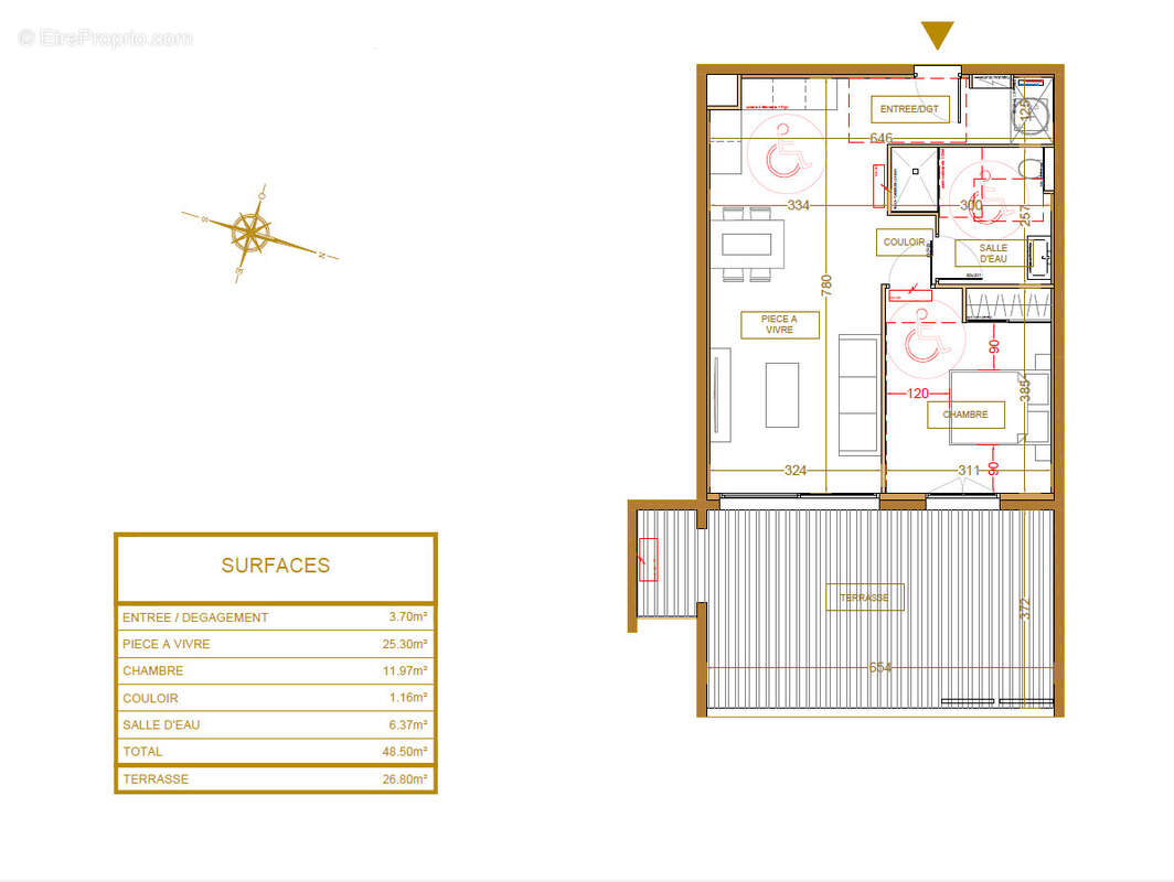 Appartement à SARI-SOLENZARA