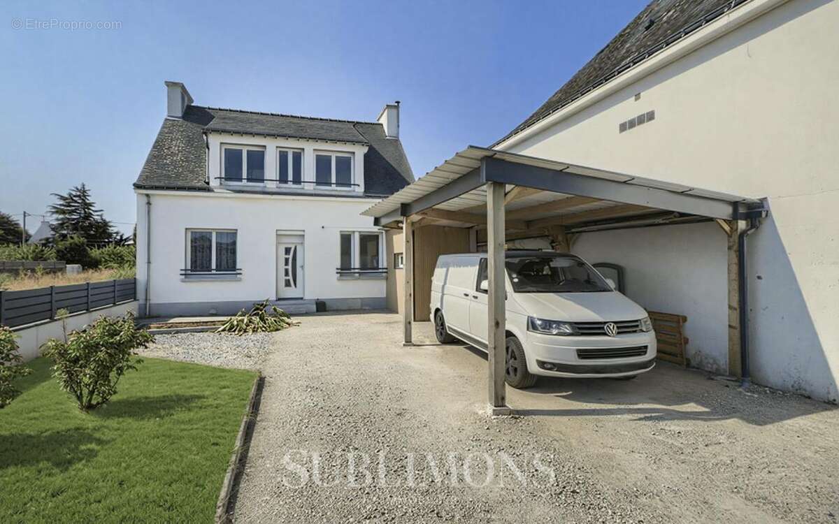 Vie tout à pied à Plouhinec : Charmante maison de 4 chambres a - photo 15