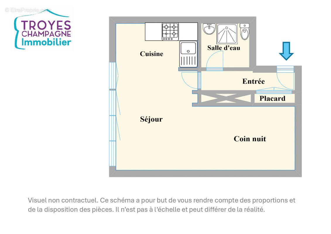 Appartement à TROYES