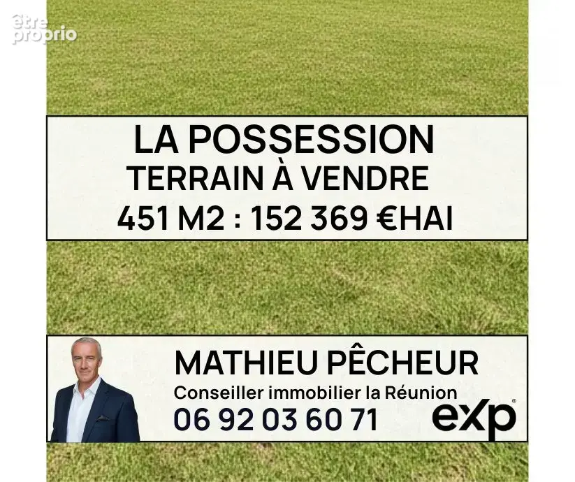 Terrain à LA POSSESSION