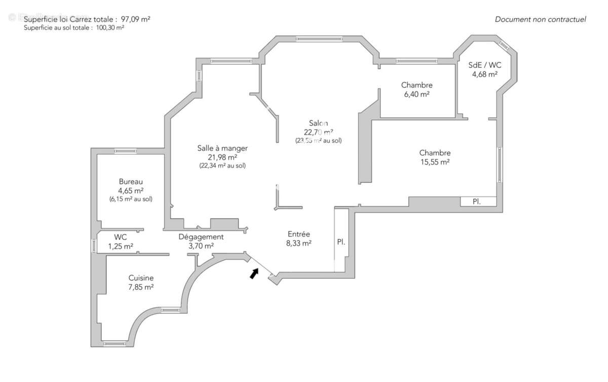 Appartement à PARIS-16E