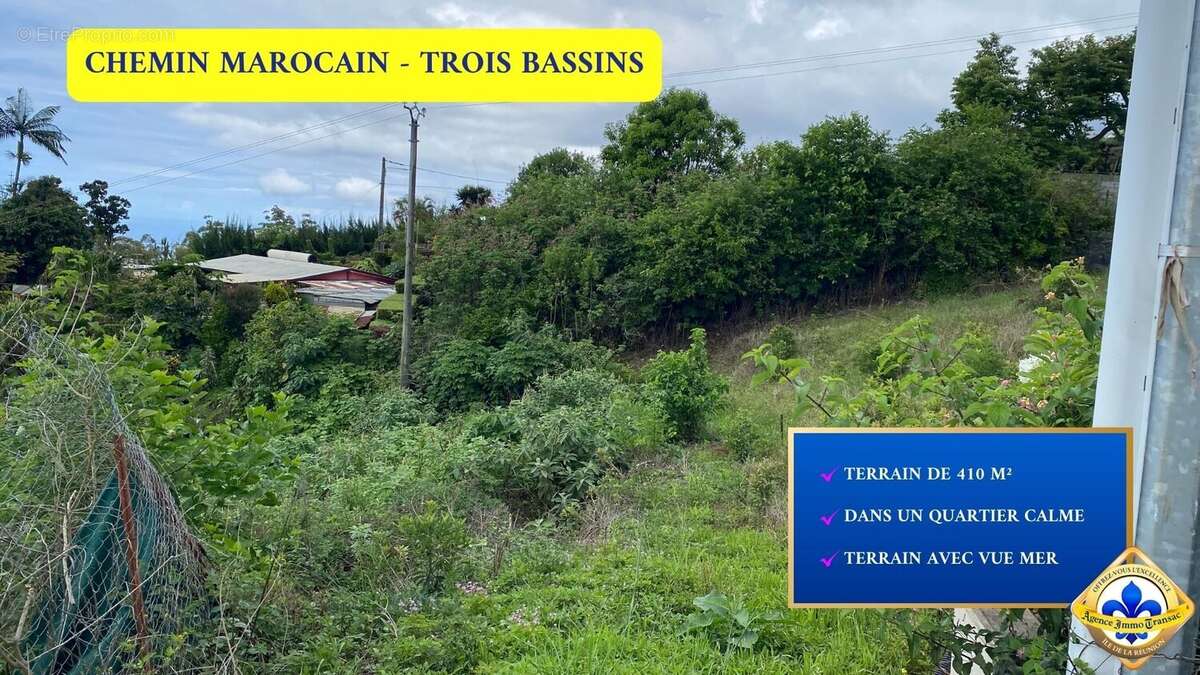 Terrain à LES TROIS-BASSINS