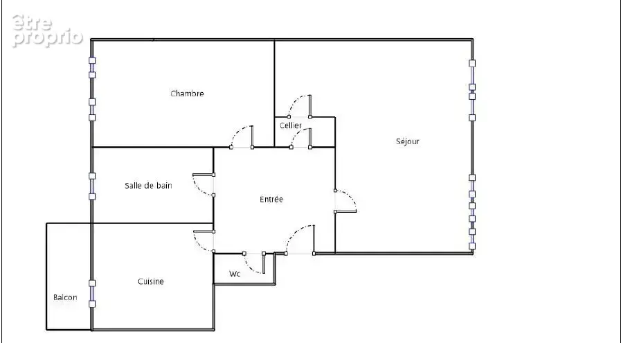 Appartement 69 m² à Strasbourg  - photo 6