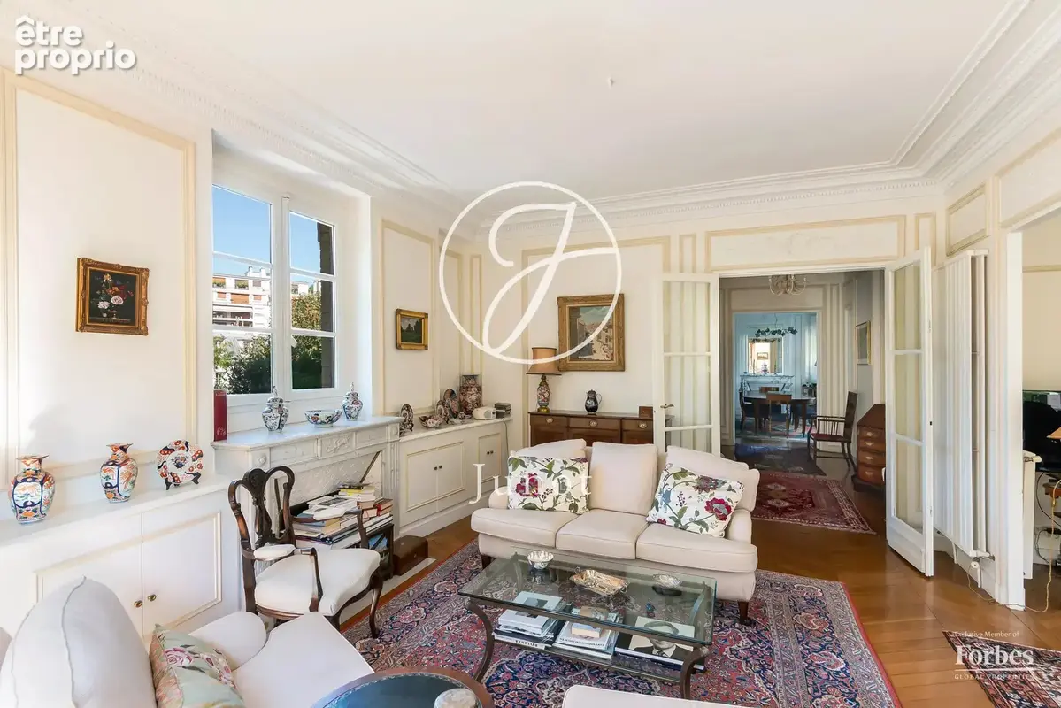 Paris 16e - AUTEUIL / MONTMORENCY - Appartement de réception et familial - 5 pièces - 152,63m² Carrez - 3 chambres - photo 6