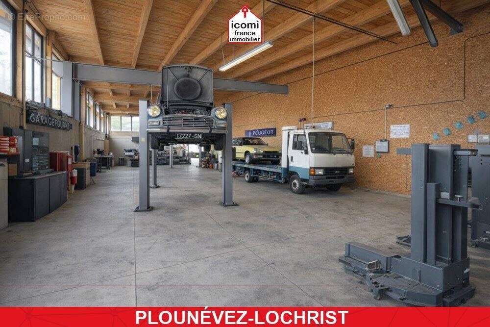 Finistere - plounévez-lochrist (29430) -  vendre - local de 370 m2 avec bureau et espace de vente  - emplacement stratégique - p - photo 6