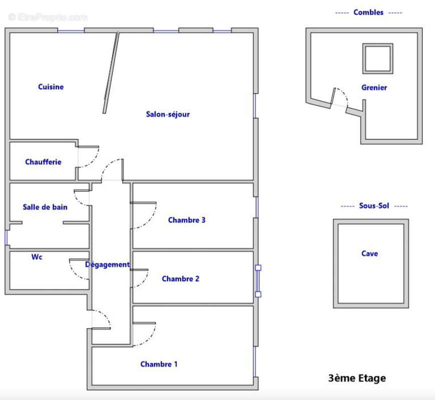 Appartement f4 85 m2 - photo 14