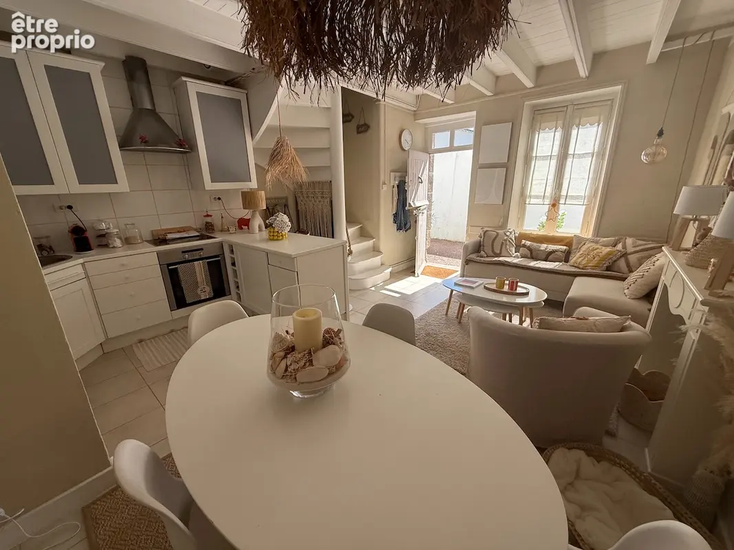 Maison de charme, 3 chambres, centre ville Le Pouliguen. - photo 4
