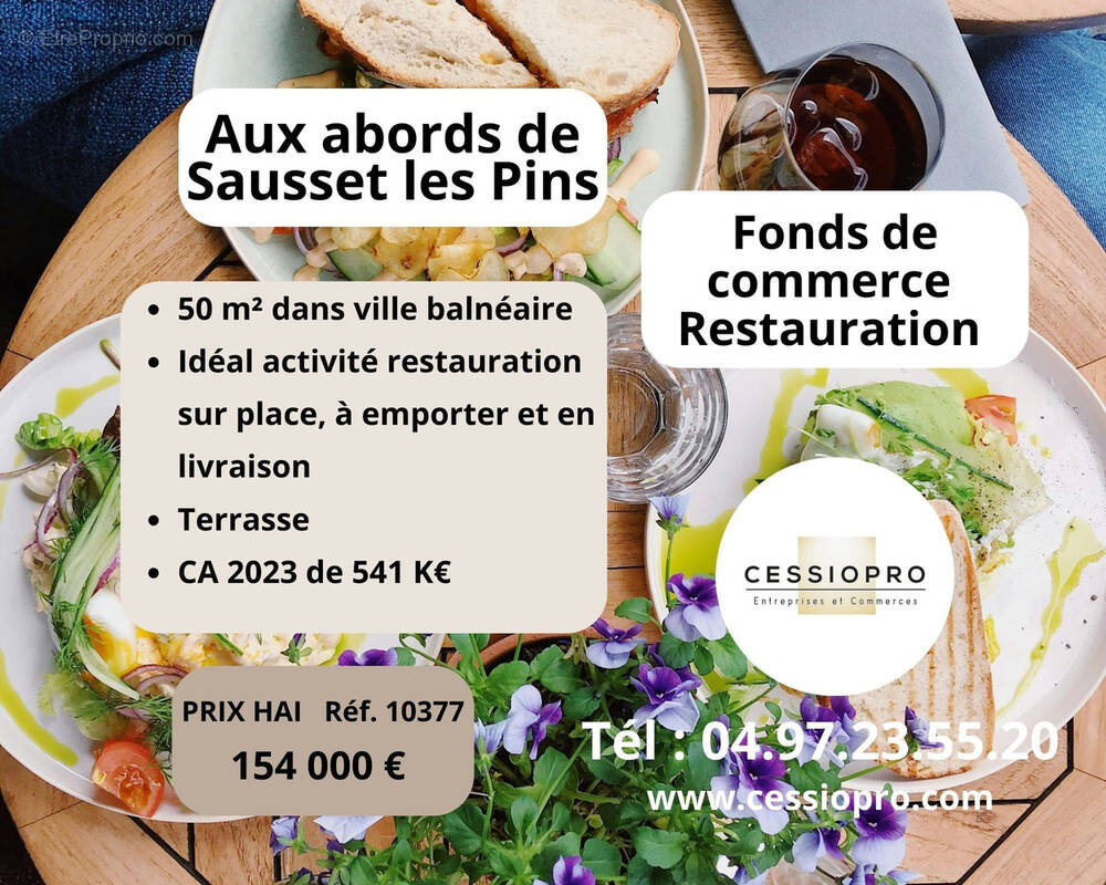 Commerce à SAUSSET-LES-PINS