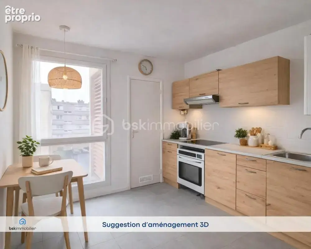 QUIMPER Ouest – Appartement T3 avec cave - 3ème étage - photo 3