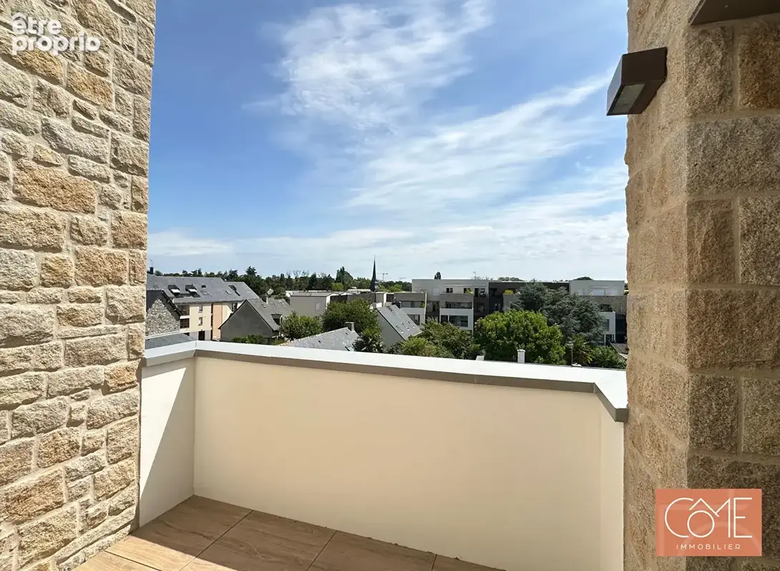 Grand type 2 48,33m² - balcon - avant dernier etage - parking sous-sol - centre-ville - saint-grégoire - photo 3