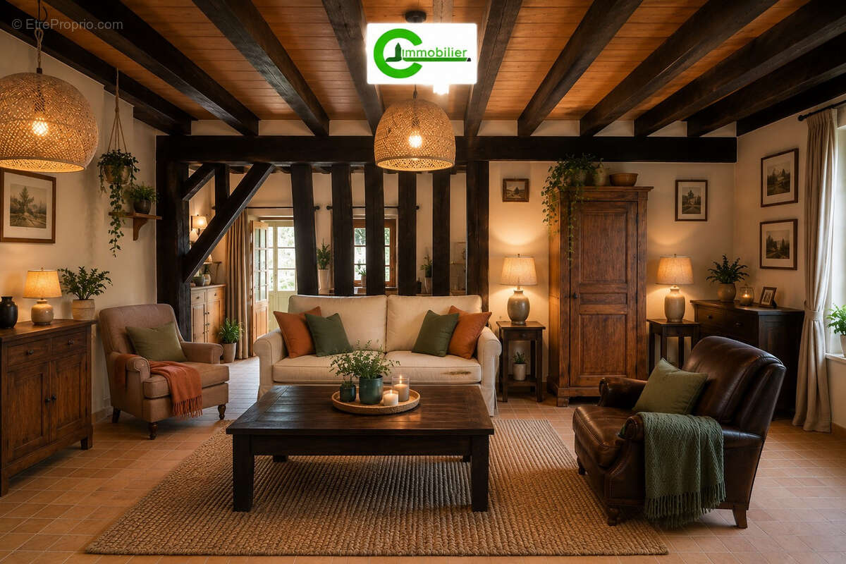 Environnement exceptionnel : deux habitations ideal familles-receptions- ou gites - photo 4
