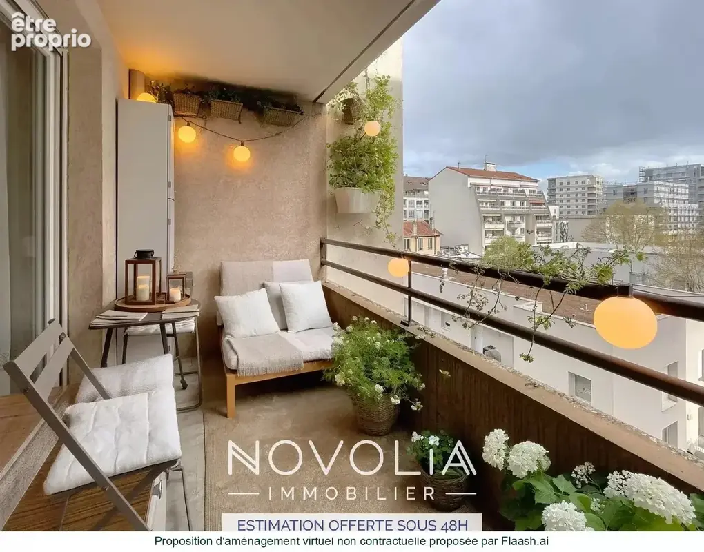 Appartement 80 m² à Villeurbanne  - photo 2