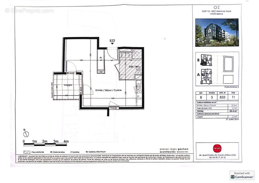 Appartement à LYON-8E