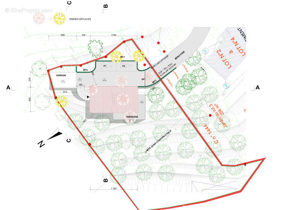 Terrain à SAINT-BLAISE