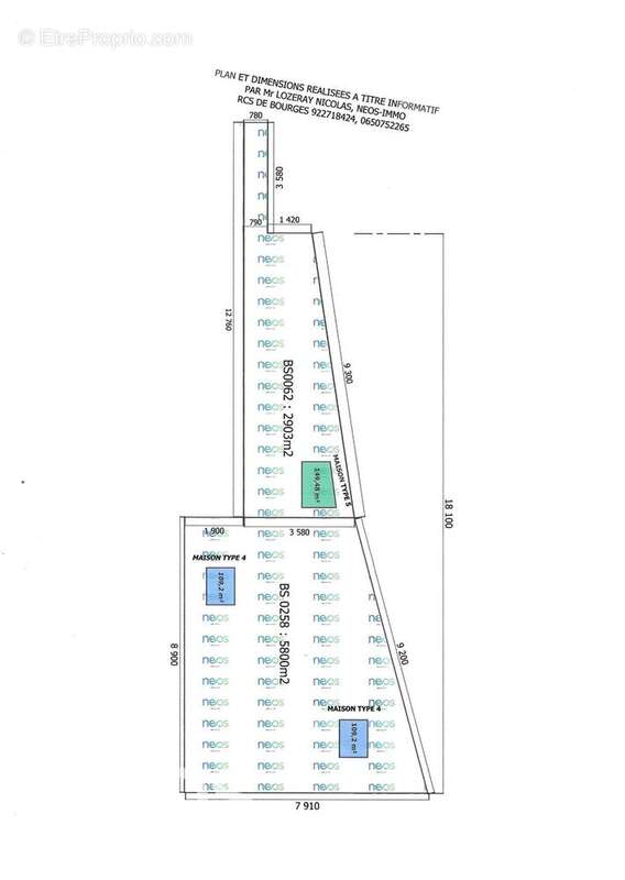 Terrain à MEHUN-SUR-YEVRE