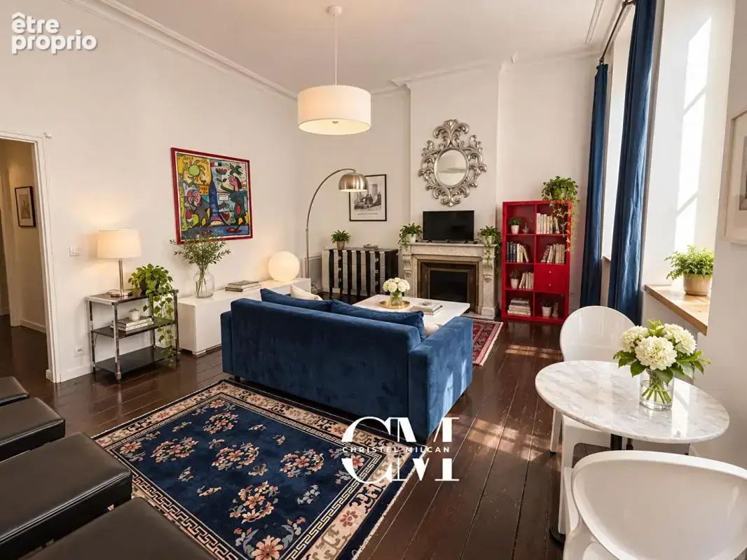 Appartement en pierre de 62 m², saint Seurin, jardin public - photo 3