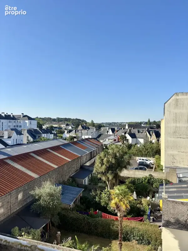 Quimper   appartement t3 avec balcon, belle vue degagee et parking privatif - photo 3