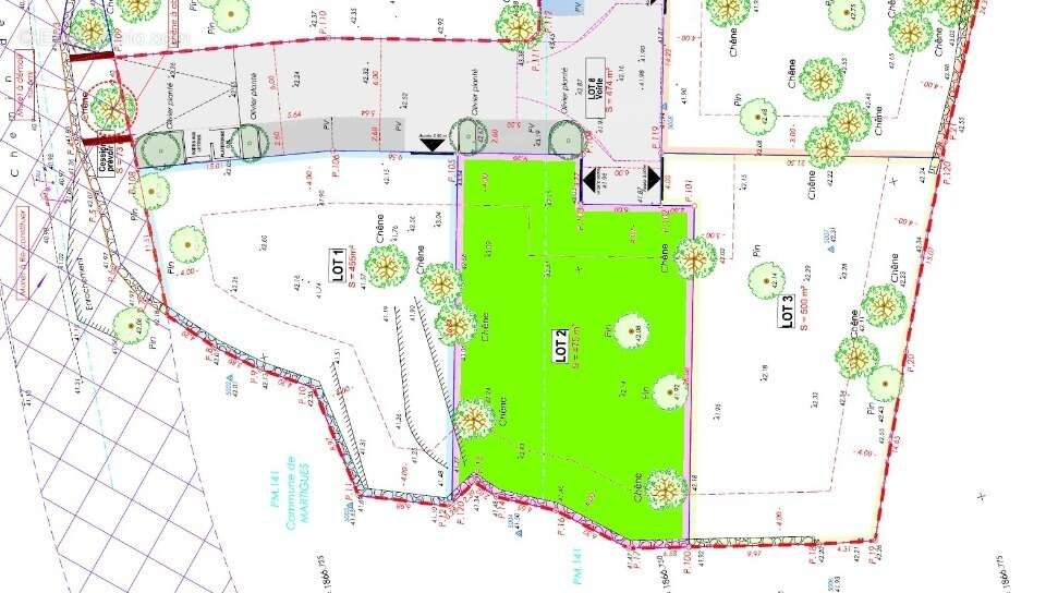 Terrain à MARTIGUES