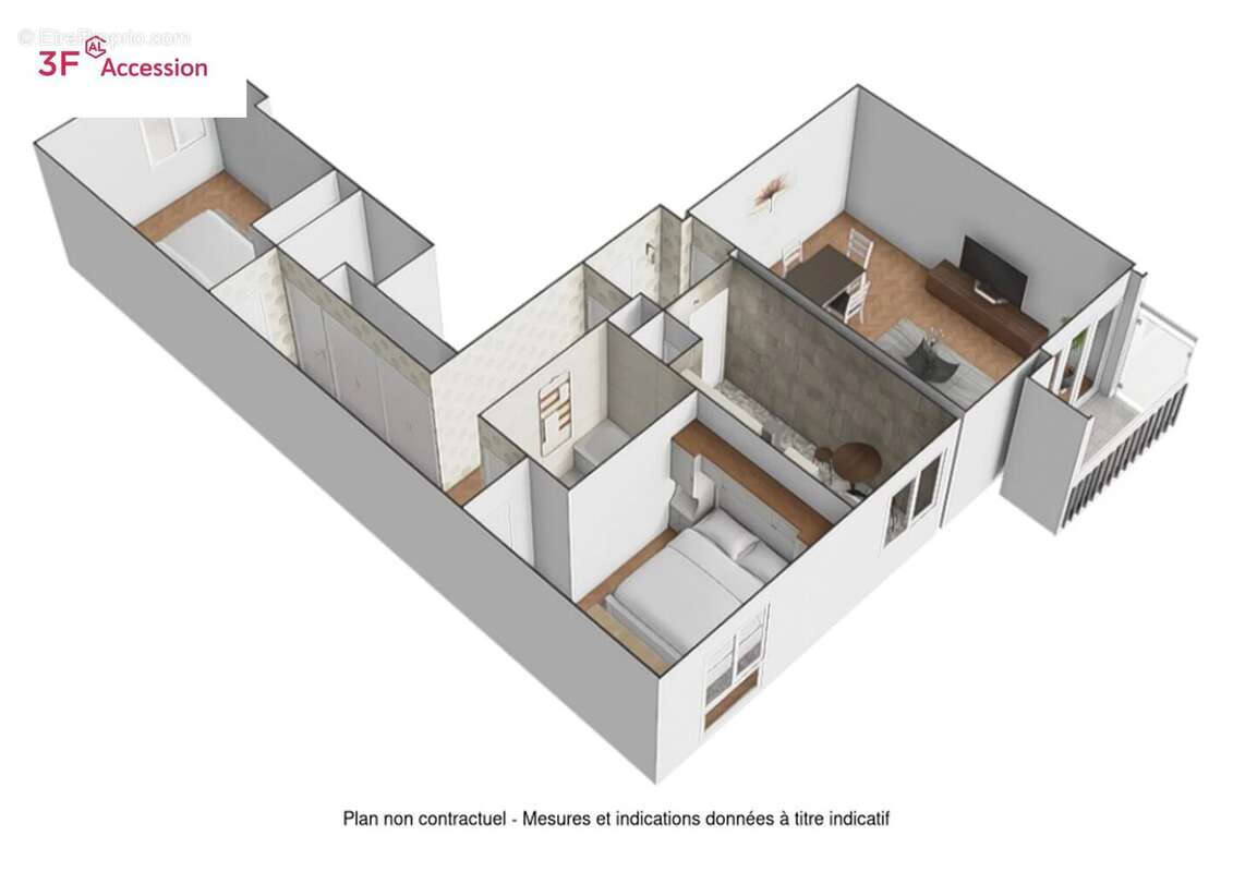 Appartement à ISSY-LES-MOULINEAUX