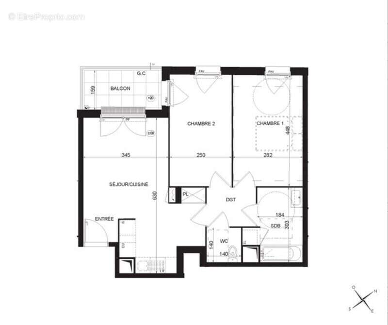 Appartement à MOUSSY-LE-VIEUX