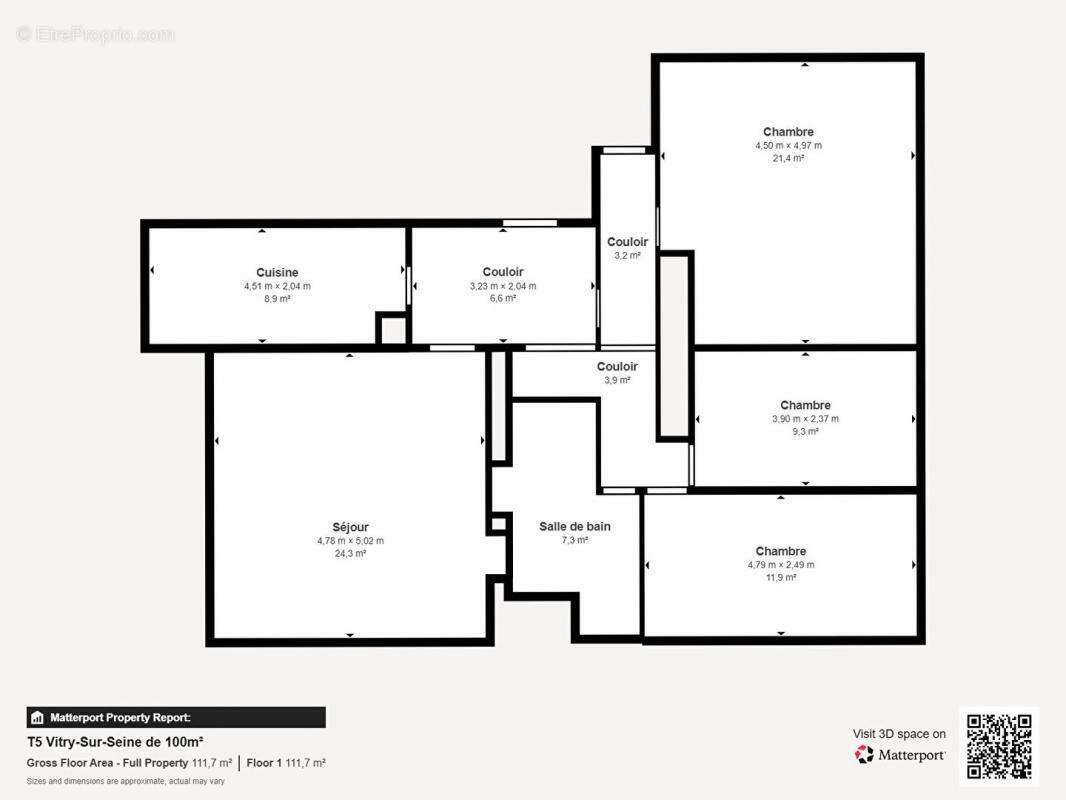 Appartement à VITRY-SUR-SEINE
