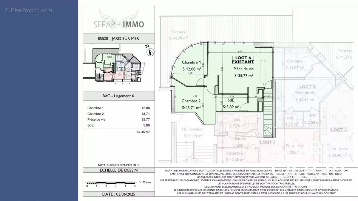 Appartement à JARD-SUR-MER